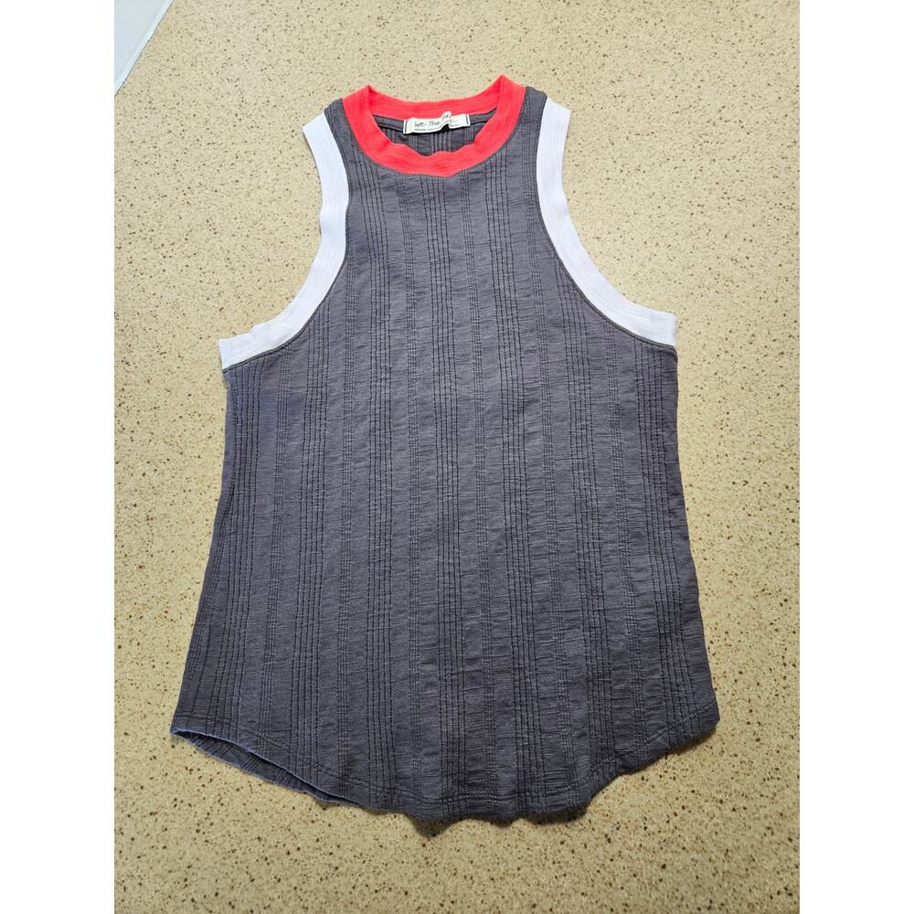 We The Free Free People Closing Night Combo Ribbed Muscle Tank Top Size M